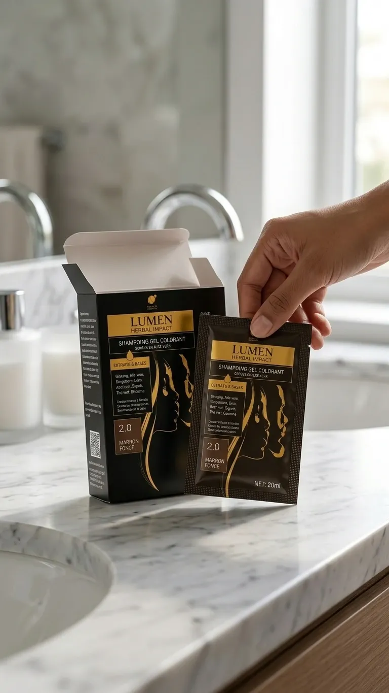 shampooing couleur de cheveux
